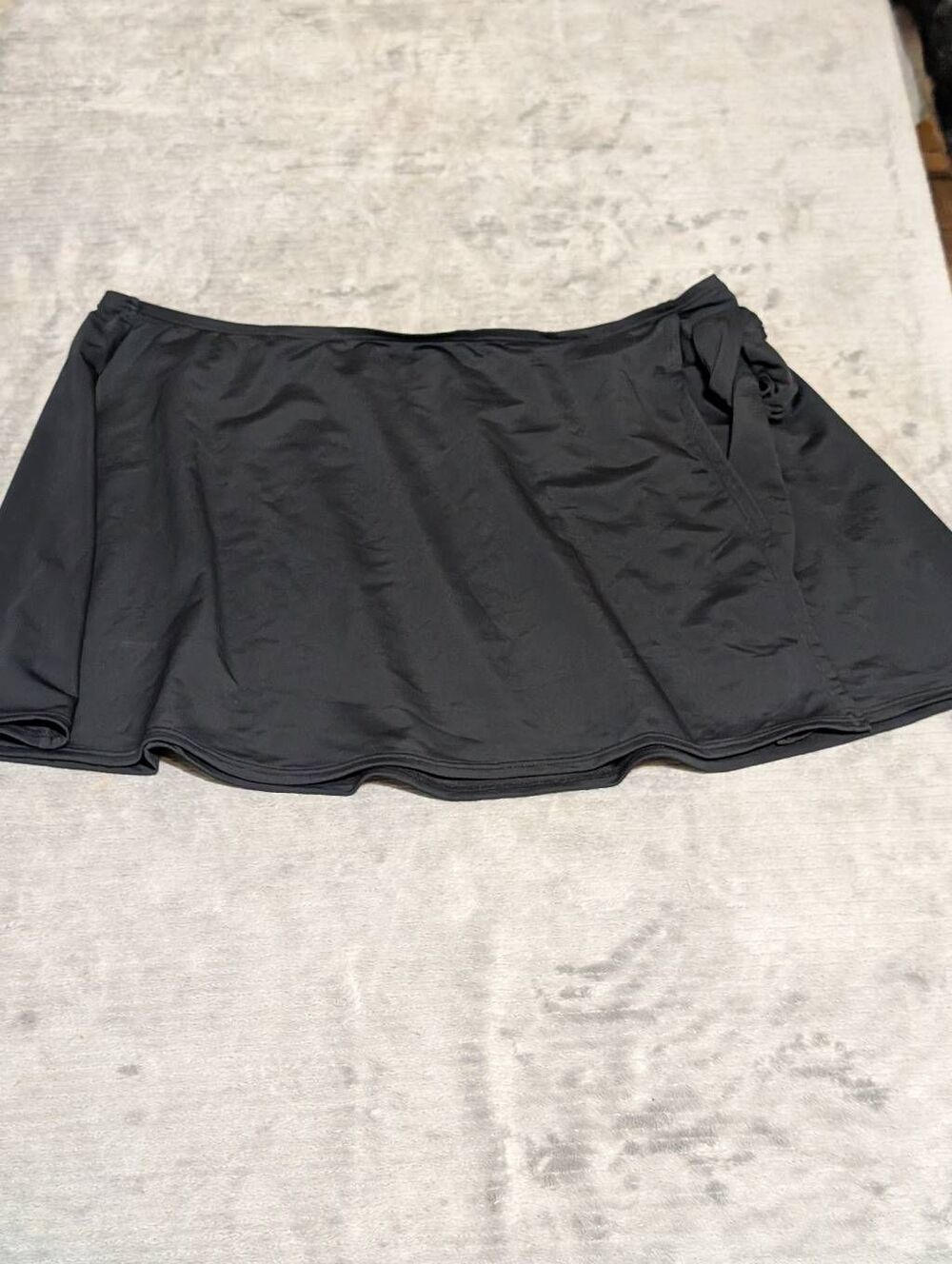 Merona Size M Black Skirted Bikini Swim Bottom Skirt